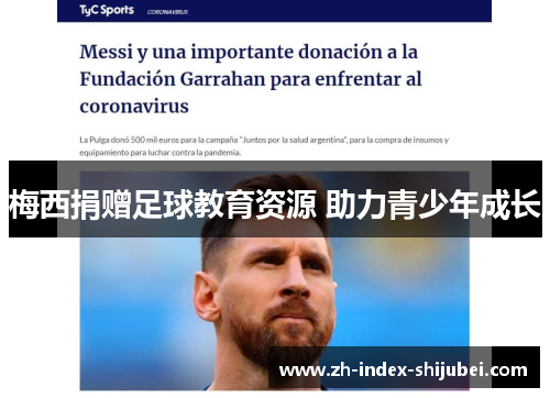 梅西捐赠足球教育资源 助力青少年成长